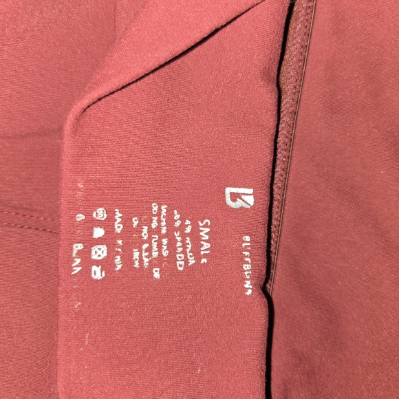 BuffBunny Red and Brown Crop Tops Set - Picture 4 of 10